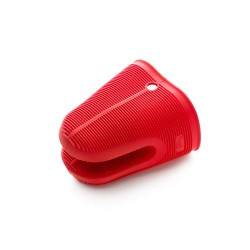 Gant de cuisine silicone rouge