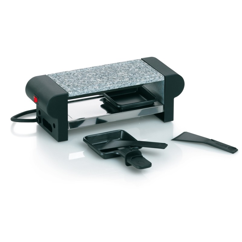 Appareil à Raclette et Pierrade Hot Stone Duo - 2 personnes - Tecniba