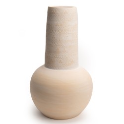 Vase trifoglio 24 cm crème 