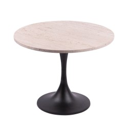 Table en travertin Paros 59 cm