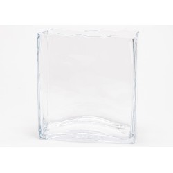 Vase rectangle déco 24 cm 