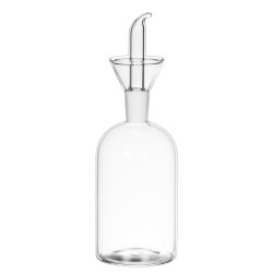 Huilier en verre transparent 125ml