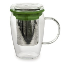 Mug infuseur 43 cl boro vert