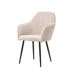 Fauteuil Velvet beige