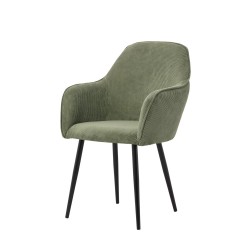 Fauteuil Velvet kaki