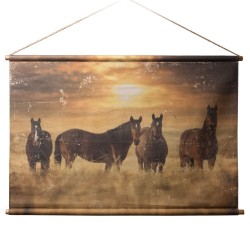 Kakemono Chevaux sauvage...