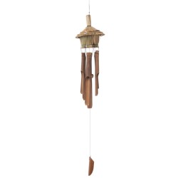 Carillon bambou naturel