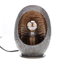 Petite Lampe cocon taupe