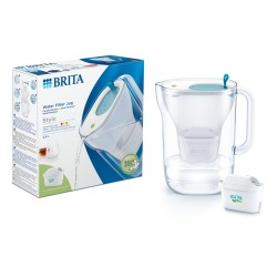 Carafe filtrante bleu 2,4L dont 1,4L d‘eau filtrée avec une 1 cartouche