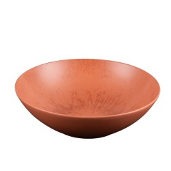 Saladier Onyx 24 cm Terracotta