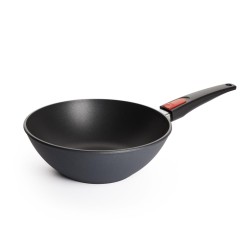 Wok en fonte 26 cm avec...