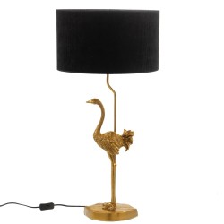 Lampe autruche abat jour...