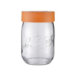 Bocal à vis 1 l orange