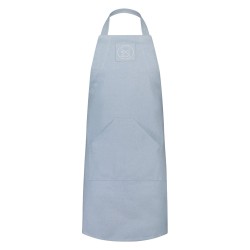 Tablier en coton recyclé Bleu