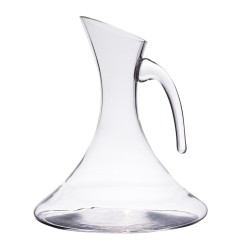 Carafe fond plat avec anse 1 l