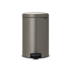 Simplehuman Poubelle papillon à pédale, poubelle de cuisine, acier  inoxydable brossé, 30 l