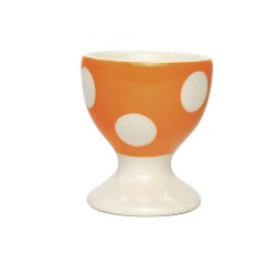 Coquetier Pois orange