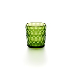 Verre bas vanity Lily green...