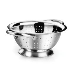 Passoire avec anses inox 24 cm