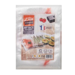 50 sacs sous vide 20x30 cm
