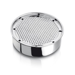 Râpe avec bac inox 19 cm