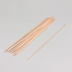 100 brochettes en bois 30 cm