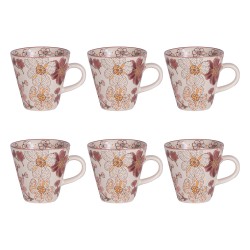 Coffret de 6 tasses Kiyo 17 cl
