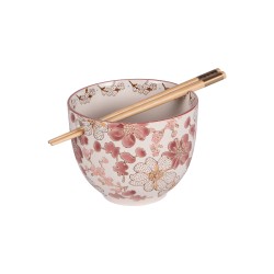 Bol avec baguettes Kiyo 13 cm