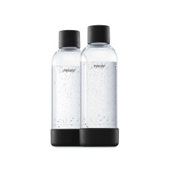 Pack de 2 bouteilles noires 1L