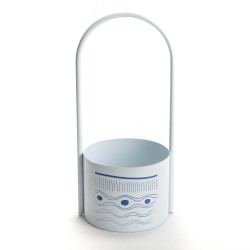 Cache pot Mer blanc  