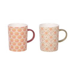 Coffret de 2 mugs Rangoli...