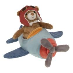 Peluche Ourson avion