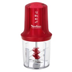 Moulinette 3 lames rubis rouge