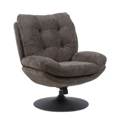 Fauteuil Magnum marron et noir
