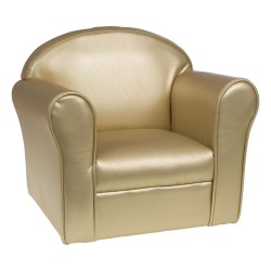 Fauteuil Club enfant doré