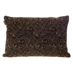 Coussin Léonie Kaki 40x60 cm