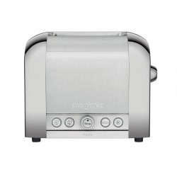 Toaster 2 inox mat brillant