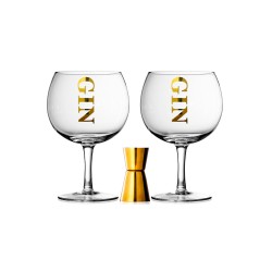 Coffret de 2 verres à Gin...