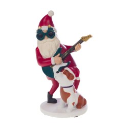 Père Noël rockeur