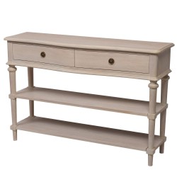 Console 2 tiroirs Carrousel