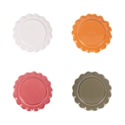 Set de 4 assiettes à pain...