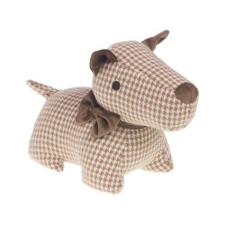 Cale-porte Westie taupe