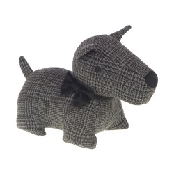 Cale porte Westie gris foncé 