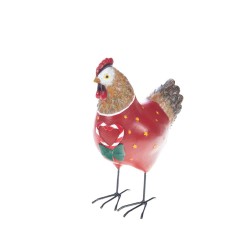 Poule Alice Pull Noël 
