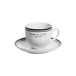 Tasse avec soucoupe Bistrot...
