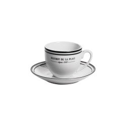 Tasse avec soucoupe Bistrot...