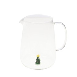 Pichet en verre Sapin de Noël