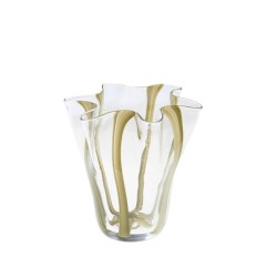 Vase Arum vert 18 cm
