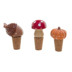 Coffret de 3 bouchons forêt