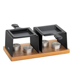 Raclette à la bougie...